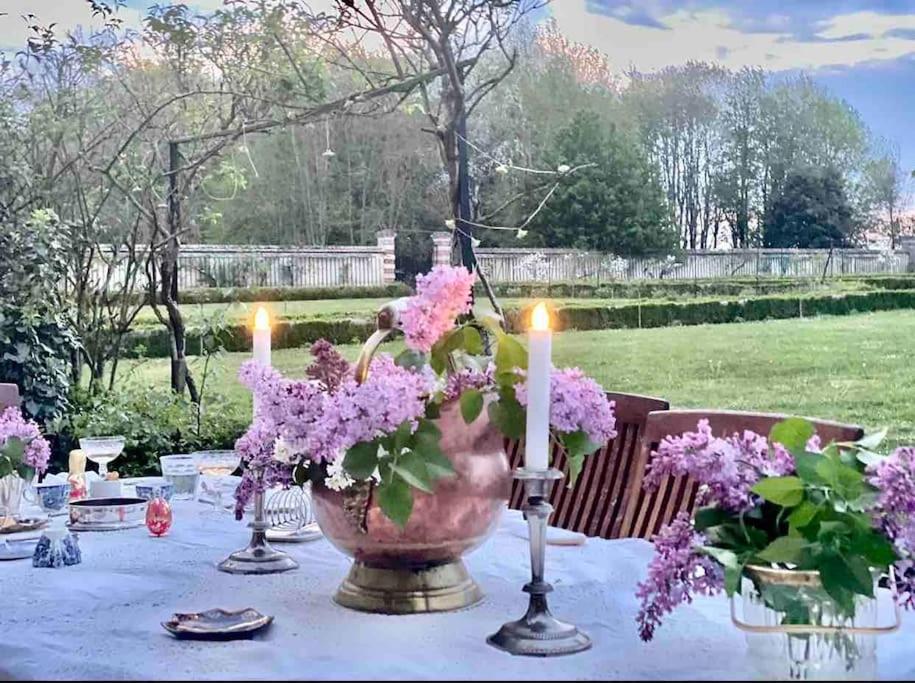 Ocquerre Charming Romantic Tower In Chateau Estate מראה חיצוני תמונה